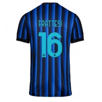 Stroje piłkarskie Inter Milan Davide Frattesi #16 Koszulka Podstawowej 2025-26 Krótki Rękaw